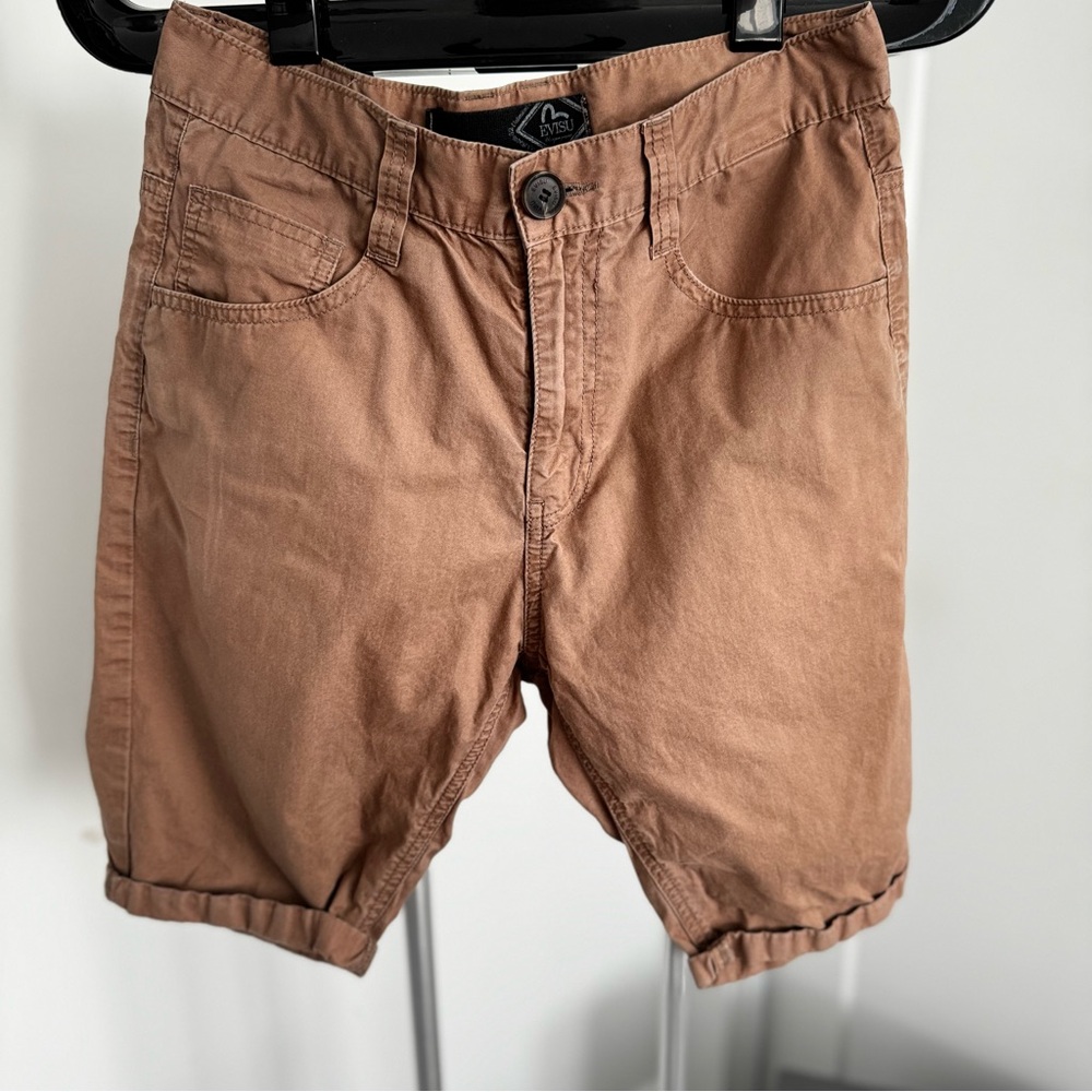 Evisu Jeans Brown Shorts (waist: 29)